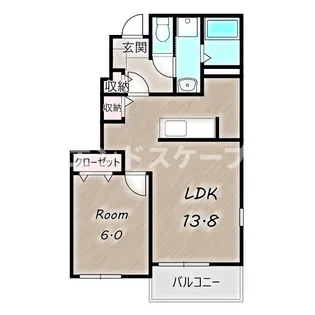 Tiny home−Ⅳ【1階】の間取り