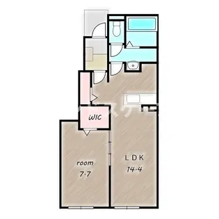 カファーラ・N【1階】の間取り
