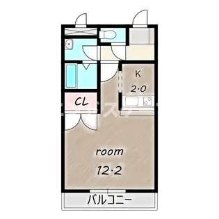 ベルヴェール【1階】の間取り