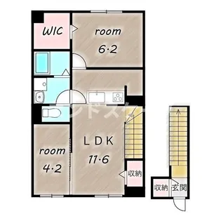 シグマレジデンス 文京町【202号室】の間取り