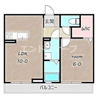 ETERNA東本町Ⅰ【1階】の間取り