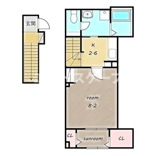 アネモネ【2階】の間取り