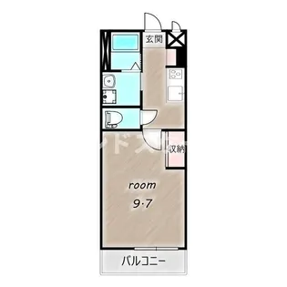 ラ・ヴィータ【1階】の間取り