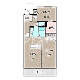 Grand Leaga【6階】の間取り