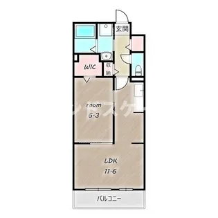 クラール 今泉【2階】の間取り