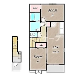 Franc Maison B【2階】の間取り