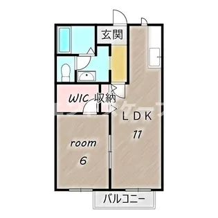 アベーテ・カーサ Ⅱ【1階】の間取り