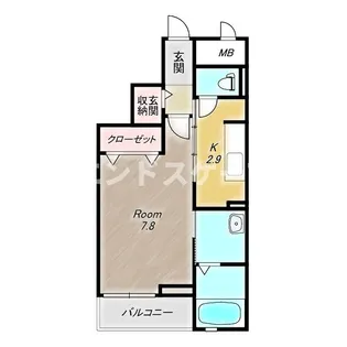 メゾン葵【3階】の間取り