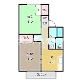 プラージュ【103号室】の間取り