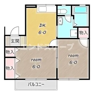 エリオッティ【2階】の間取り