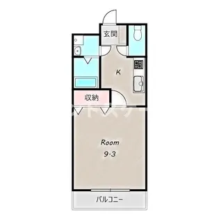 リバーサイド都【2階】の間取り