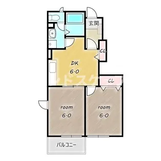ステラキッズ B【1階】の間取り