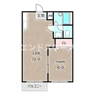 ドミールTT【2階】の間取り