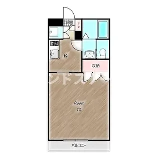 ヴァンテアン【2階】の間取り