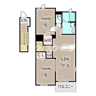 ミニヨン3【2階】の間取り