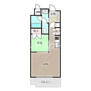 高砂ハイツ高崎西口【13階】の間取り