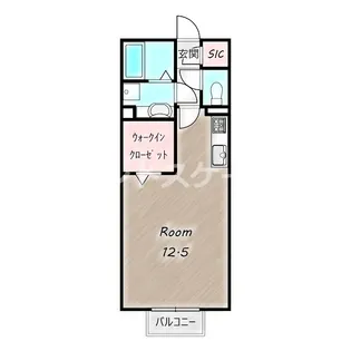 エクシブ高崎【2階】の間取り
