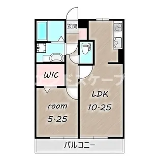 クローリス【2階】の間取り