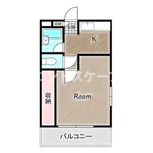 アシエヒルズ【2階】の間取り