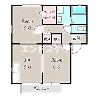 グランドゥール【1階】の間取り