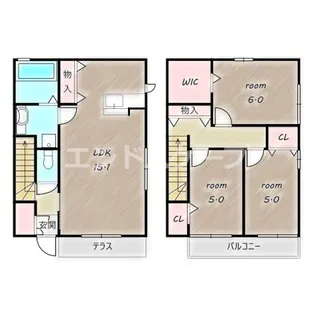 グレースファンタジア Ⅱ【2階】の間取り