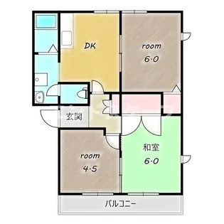 シャルマンB【2階】の間取り