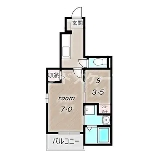 ルストパラディⅠ【1階】の間取り