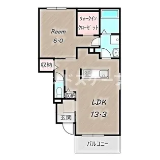 TakasakiTottosⅥ【1階】の間取り
