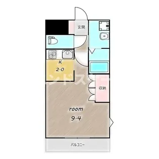 ウイング ベル【2階】の間取り