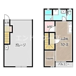 SOUTH-GARAGEの間取り