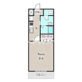 コーラル【2階】の間取り