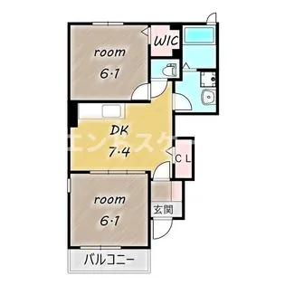 穂積Ⅱ【1階】の間取り