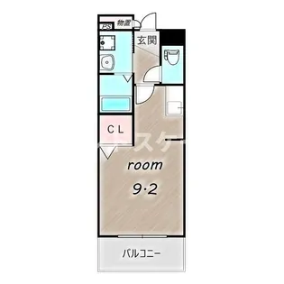 ノースコートA【4階】の間取り