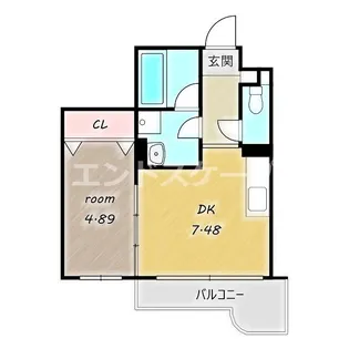 あさひレジデンス表町【2階】の間取り