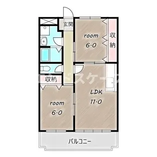 アーバンK・F【3階】の間取り