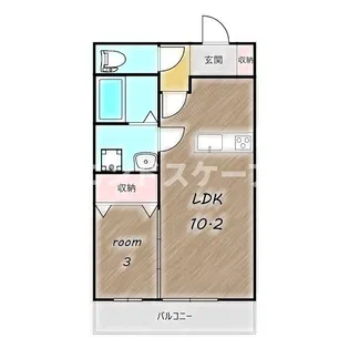 INOLUCE【1階】の間取り