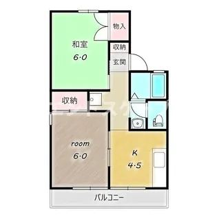 グレースアーバンA【1階】の間取り