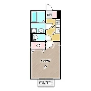 フローラハイツ D【1階】の間取り