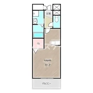 プラティーク【3階】の間取り