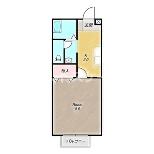 セレーノ C【1階】の間取り