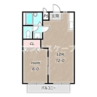 コーポラスY【2階】の間取り