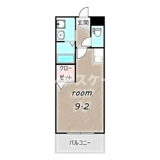 ノースコートA【4階】の間取り