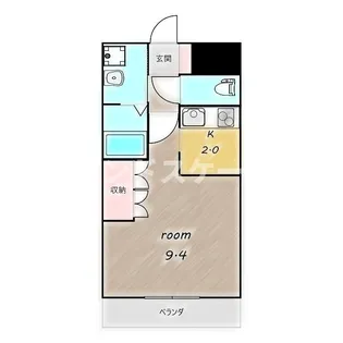 Number One【2階】の間取り