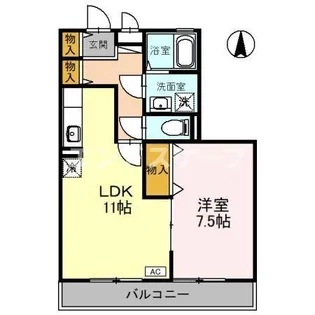 プリマベーラ【2階】の間取り