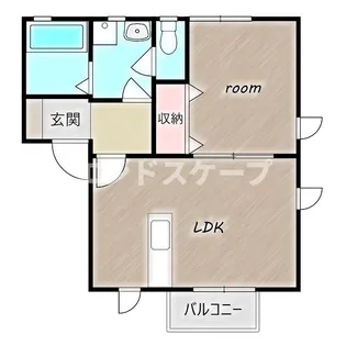 プルミエールA【1階】の間取り