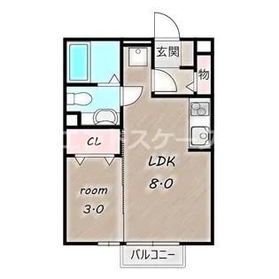 メゾン・ルーチェ【1階】の間取り