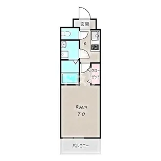 アンバー レジデンス【1階】の間取り