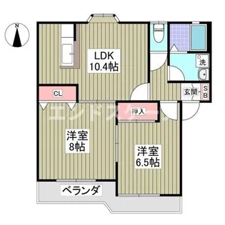 フェニックスⅢ【2階】の間取り
