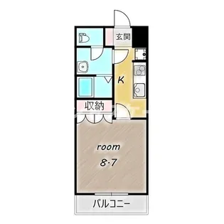 グランチェスタ 恵【1階】の間取り