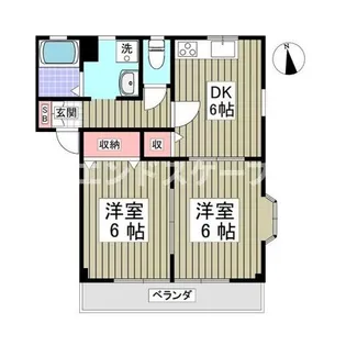 エクセレントC【2階】の間取り